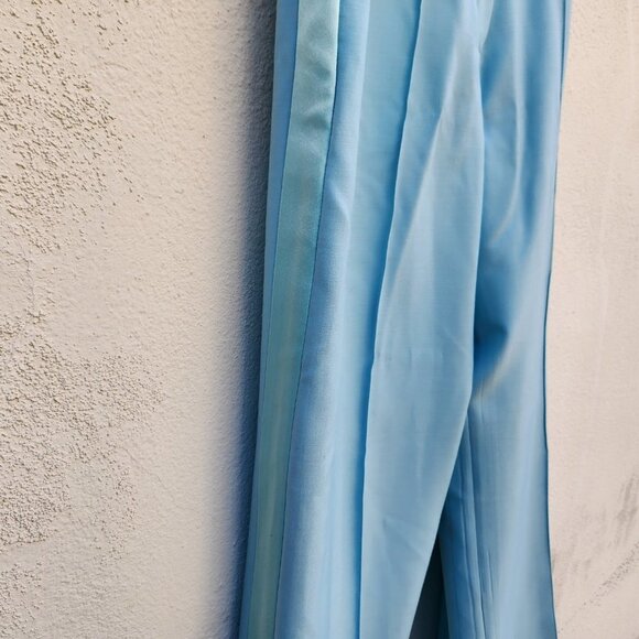 RACIL Cumberland Side-stripe Wide-leg Wool Trousers - Picture 5 of 8